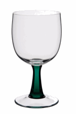 DARTINGTON CRYSTAL AURA FOREST WIDE GOBLET